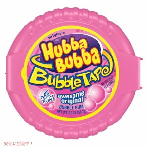 HUBBA BUBBA Tape Original / ハバ・ババ バブルガム テープ オリジナル味 56.7g(2oz) 1.82m (6ft)