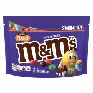 M&M’s DarkChoco Peanut Sharing size 10.1oz エムアンドエムズ ダークチョコレートピーナッツ 286.3g