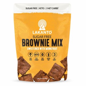 Lakanto ラカント ブラウニーミックス 砂糖不使用 ラカンカの甘み 275g（9.7oz） / Sugar Free Brownie Mix Sweetened with Monk Fruit