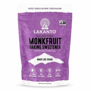 Lakanto ラカント モンクフルーツ ベーキング用 甘味料 エリトリトール配合 砂糖不使用 454g（16oz）ラカンカ お菓子作り / Monk Fruit B