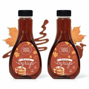 【2個】ChocZero Maple Syrup Sugar-free12oz / チョクゼロ メープル風味シロップ シュガーフリー メープルシロップ