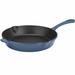 クイジナート Cuisinart クラシック 鋳物ホーロー フライパン(25.4cm) プロバンス ブルー CI22-24BG 10-Inch