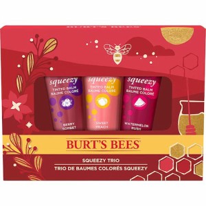Burt’s Bees Squeezy Trio / バーツビーズ スクイージートリオ ティントリップ 3本セット ギフトセット