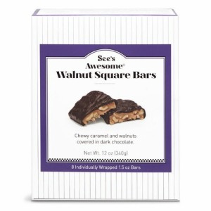 【 See’s Candies 】シーズキャンディー シーズオーサム [ウォールナッツ] スクエアバー 340g #9635 See’s Awesome Walnut Square Bars