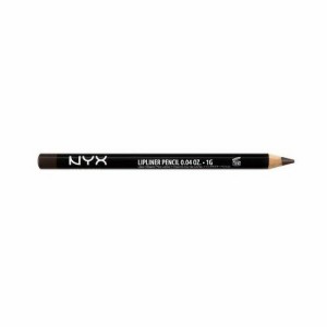 NYX Slim Lip Pencil /NYX スリム　リップペンシル　色[818 Dark Brown ダークブラウン]