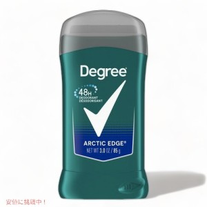 Degree Men Deodorant for Odor Arctic Edge 48 Hour Protection 3 oz / ディグリー 男性用 デオドラント 