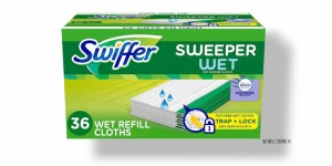 Swiffer スイッファー スイーパー ウェット モッピング クロス マルチサーフェスリフィル 36枚入り 床 掃除用 年末年始 きれい フローリ