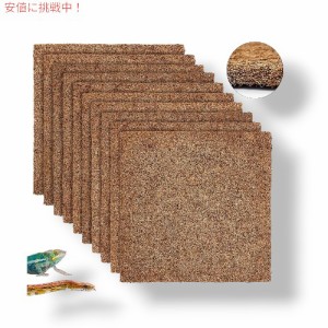 【10枚】ZeeDix ジーディックス 爬虫類カーペット Reptile Carpet 12x12 inches [天然ココナッツファイバー ペットマット カメカーペット