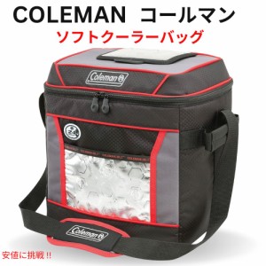 コールマン Coleman ソフトクーラーバッグ 氷を最長24時間保存 ショルダーストラップ付き [レッド] 2000025129 Soft Cooler Bag Keeps Ic