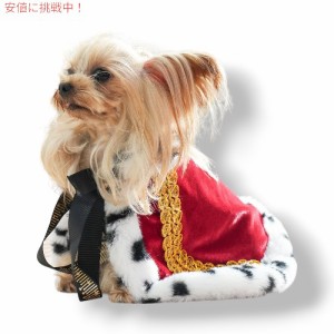 Lovelyshop ラブリーショップ ペット Serial Lux Fur 猫 犬 マント (キング クイーン プリンス アンド プリンセス コスプレ用) -XS