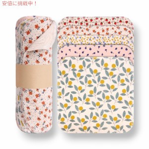 Mikccer 再利用可能なコットンフランネルペーパータオル Reusable Cotton Flannel Paper Towels [洗濯可能で環境に優しい] 25枚 10×10in