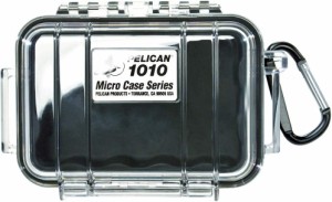ペリカン 1010 マイクロケース [ブラック/クリア] Pelican 1010 Micro Case [Black/Clear] 1010-025-100
