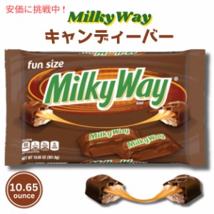 Milky Way ミルキーウェイ ファンサイズ ミルクチョコレート 301g Fun Size Milk Chocolate Candy Bars 10.65oz