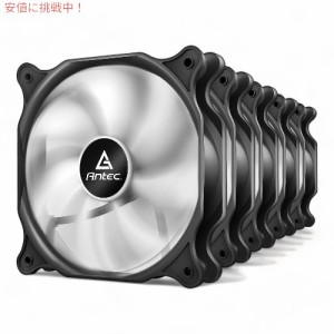 アンテック 120mm PCケースファン 静音 3ピンコネクタ F12シリーズ 5個パック デスクトップ対応 Antec 120mm Case Fan