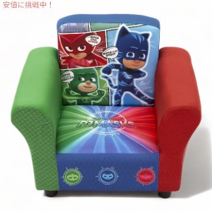 しゅつどう!パジャマスク PJ Masks キッズ チェア インテリア 布張りチェア Delta Children Chair デルタチルドレン 