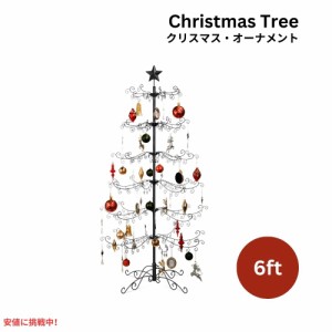 Best Choice Products 6フィート 錬鉄製 オーナメント クリスマスツリーディスプレイ  Wrought Iron Christmas Tree Ornament Display 6f