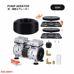 パンプラス・ポンプ・エアレーター（屋外池・湖用） 110V Pumplus Pump Aerator for Outdoor Ponds or Lake