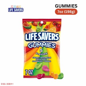 Life Savers ライフセイバーズ グミ 5フレーバー グミキャンディ 198g Gummies 5 Flavors 7oz