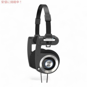 コス ポルタ プロ ブラック オンイヤーヘッドホン 小型 折りたたみ オーバーヘッド型 ヘッドホン Koss Porta Pro Black On-Ear Headphone