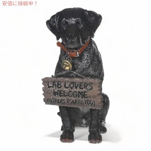 DWK フロントポーチ 犬 置物 アウトドア ウェルカムサイン 庭 ガーデン オブジェ ラブラドール Front Porch Dog Outdoor Welcome Sign