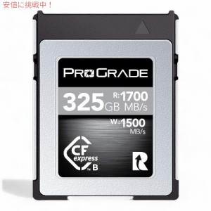 ProGrade Digital プログレードデジタル 325GB CFexpress タイプB メモリーカード 325GB CFexpress Type B Memory Card