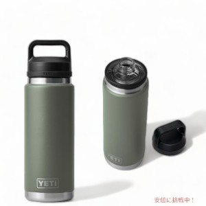 ＜限定カラー＞YETI Rambler 26 oz Bottle With Chug Cap Camp Green / イエティ ランブラー ボトル 26 oz チャグキャップ付き 