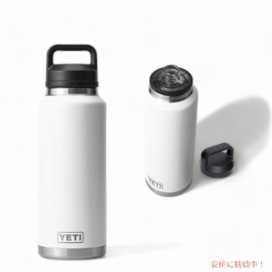 YETI Rambler 46oz Bottle With Chug Cap White / イエティ ランブラー ボトル チャグキャップ付き 