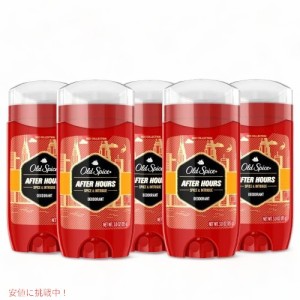 5個セット オールドスパイス デオドラント レッドゾーン コレクション アフターアワーズ 85g / Old Spice Red Zone Collection Deodorant