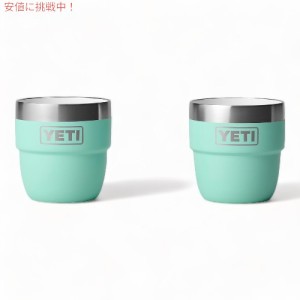 イエティ ランブラー スタッキングカップ 真空断熱 エスプレッソ コーヒーカップ 2個セット 118ml [シーフォーム] / YETI Rambler 4oz St