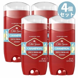 【4個セット】オールドスパイス デオドラント チャンピオン 85g (3oz) レッドコレクション Old Spice CHAMPION