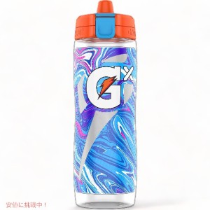 Gatorade ゲータレード Gx ドリンクボトル 水筒 [マーブルブルー] 887ml / Gx Bottle [Marble Blue] 30oz