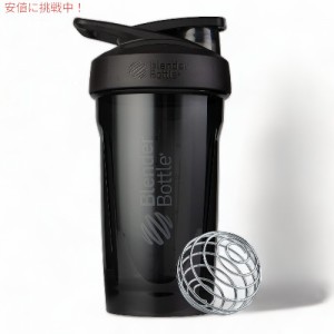 BlenderBottle ブレンダーボトル ストラーダ シェイカーカップ 710ml [ブラック] C04298 Strada Shaker Cup 24oz Black