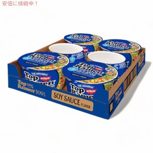 6個セット Nissin Top Ramen 日清 ニッシン トップラーメン ヌードルスープ しょうゆ味 醤油 まとめ買い Bowl Ramen Noodle Soup Soy Sau