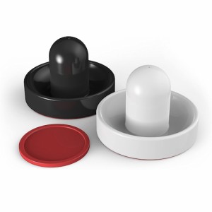 Genuine Fred 塩・コショウ入れ エアホッケー型 調味料入れ スパイスボトル 保存容器 GAME ON! Air Hockey Salt and Pepper Shakers