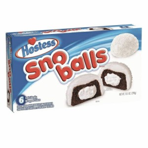 Hostess Snoballs 6ct / ホステス スノーボール チョコレートケーキ マシュマロ ココナッツフレーク 6個入り 10.5oz (298g)