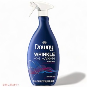 ダウニー Downy リンクル リリーサー プラス ファブリック スプレー 衣料用しわ取りスプレー ライトフレッシュの香り 1リットル（33.8 Fl