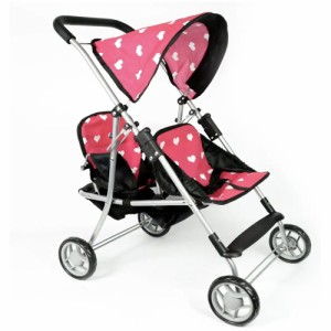 ニューヨークドールコレクション The New York Doll Collection マイ ファースト ドール ツイン ストローラー 人形用 Twin Stroller