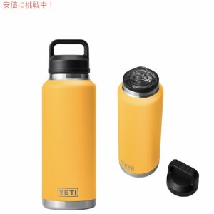 ＜限定カラー＞YETI Rambler 46 oz Bottle With Chug Cap Alpine Yellow / イエティ ランブラー 46oz ボトル チャグキャップ付き 