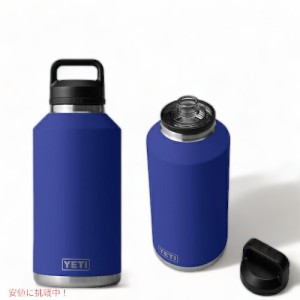 ＜限定カラー＞YETI Rambler 64 oz Bottle With Chug Cap Offshore Blue / イエティ ランブラー 64oz ボトル チャグキャップ付き 1.9リッ