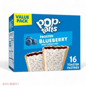 Kellogg’s Pop-Tarts, Frosted Blueberry (16 ct.) / ケロッグ ポップタルト ブルーベリー