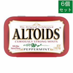 ALTOIDS アルトイズ　ペパーミント味　キャンディー6パック  1.76oz/50g