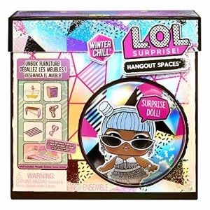 L.O.L Surprise LOL サプライズ  ウィンター チル ハングアウト スペース 家具 プレイセット アイスドール付き 10個以上のサプライズ ア