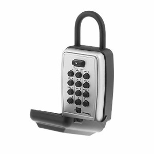 Master Lock ポータブル キー ロック ボックス プッシュ ボタン リセット可能 屋外用キー ロック ボックス、5422D