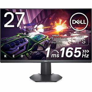 Dell G2722HS IPS 27 インチ 165Hz ゲーミング モニター - (FHD) フル HD 1920 x 1080p ブラック