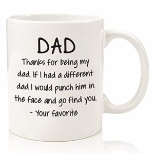 Thanks For Being My Dad コーヒーマグ  お父さんへの最高のギフト 父の日