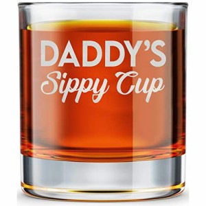 DADDY FACTORY Daddy’s Sippy Cup ウィスキーグラス お父さんへのギフト - 10.25オンス