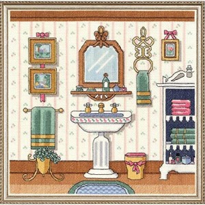 Janlynn 06-0101 Victorian Sink 14カウントカウントクロスステッチキット