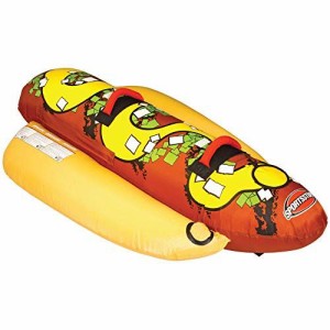 Sportsstuff Hot Dog 2 | 1-2ボート用ライダー牽引可能チューブ
