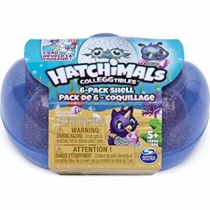 Hatchimals CollEGGtibles、Mermal Magic 6パックシェルキャリングケース