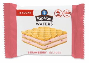 Rip Van Waffles Strawberry 16packs リップバン ウエハース ストロベリー 16個入り ローシュガー  各22g (0.78oz) 